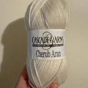 Cascade Yarns Cherub Aran in Cream